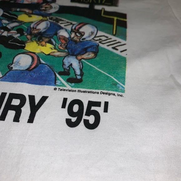 Vintage 1995 OJ Simpson Trial of the Century Football Single Stitch Shirt - Picture 3 of 4